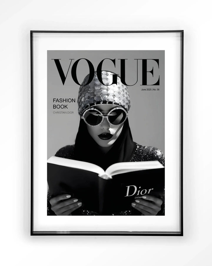 Fashion Book White - Moderne Wanddecoratie | Artprint, Glass Art & Wandkleed