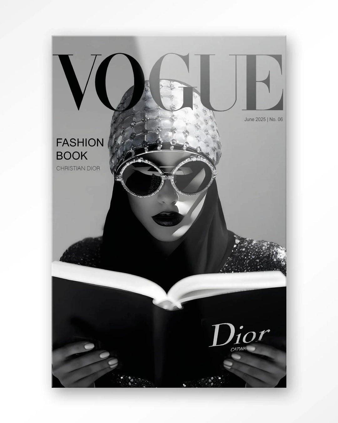 Fashion Book White - Moderne Wanddecoratie | Artprint, Glass Art & Wandkleed