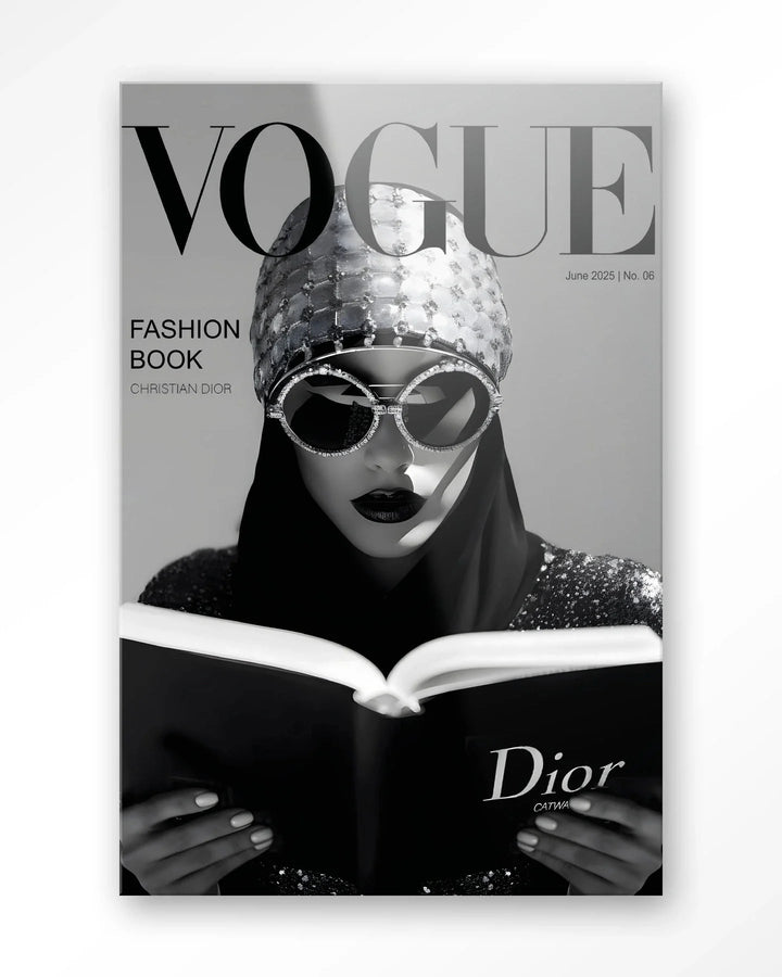 Fashion Book White - Moderne Wanddecoratie | Artprint, Glass Art & Wandkleed