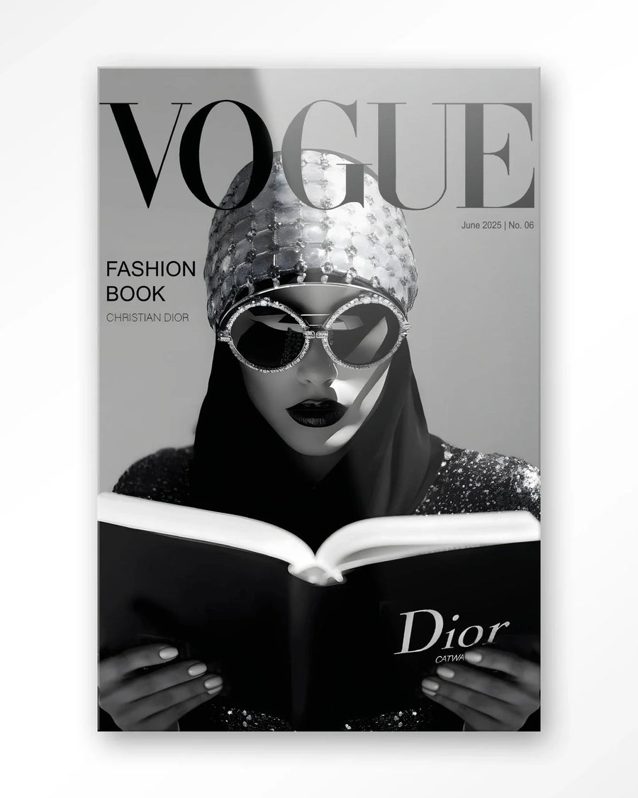 Fashion Book White - Moderne Wanddecoratie | Artprint, Glass Art & Wandkleed
