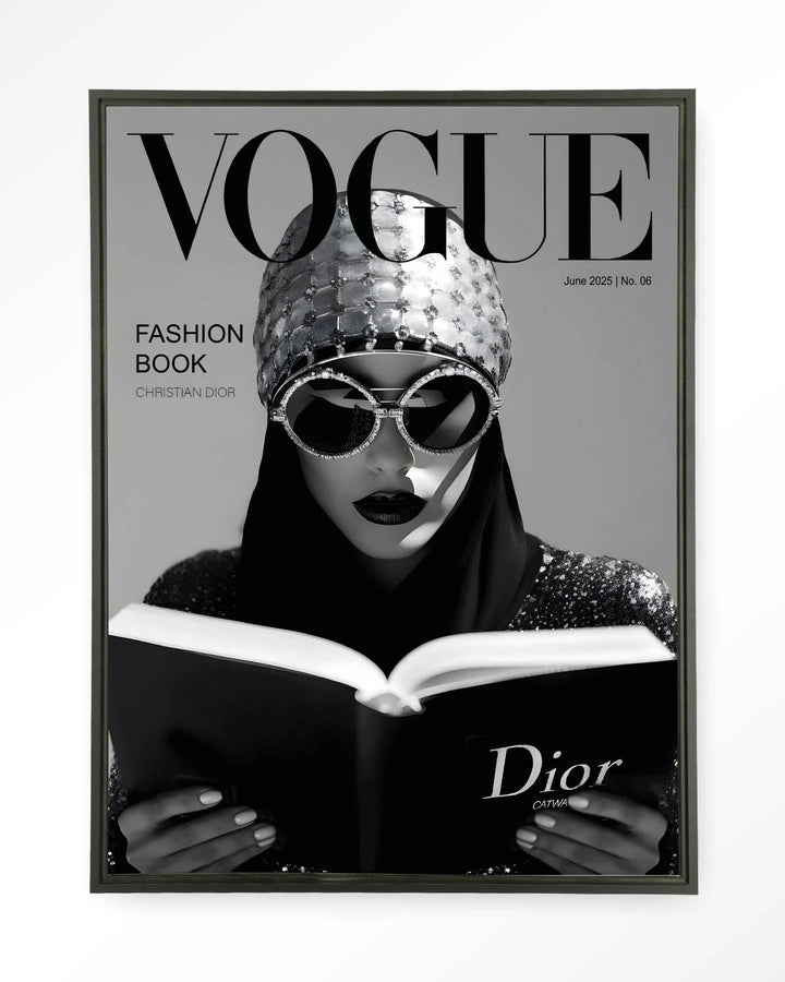 Fashion Book White - Moderne Wanddecoratie | Artprint, Glass Art & Wandkleed