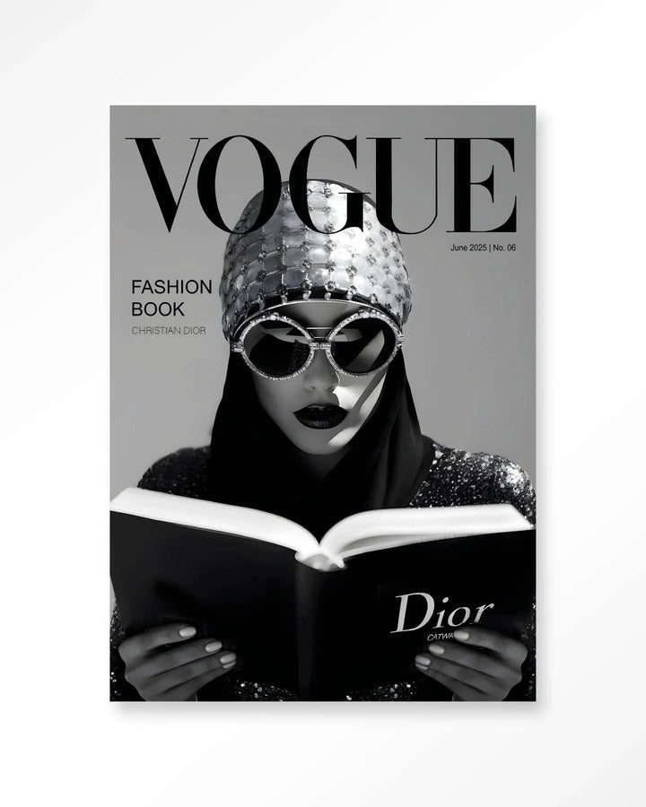 Fashion Book White - Moderne Wanddecoratie | Artprint, Glass Art & Wandkleed