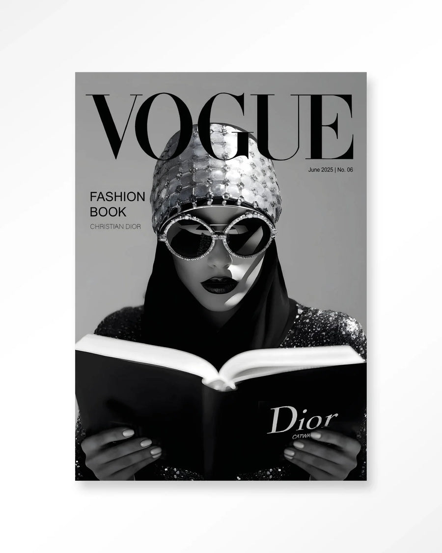 Fashion Book White - Moderne Wanddecoratie | Artprint, Glass Art & Wandkleed