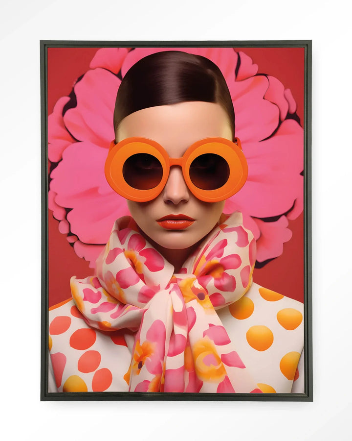 Pink Flower - Moderne Wanddecoratie | Artprint, Glass Art & Wandkleed