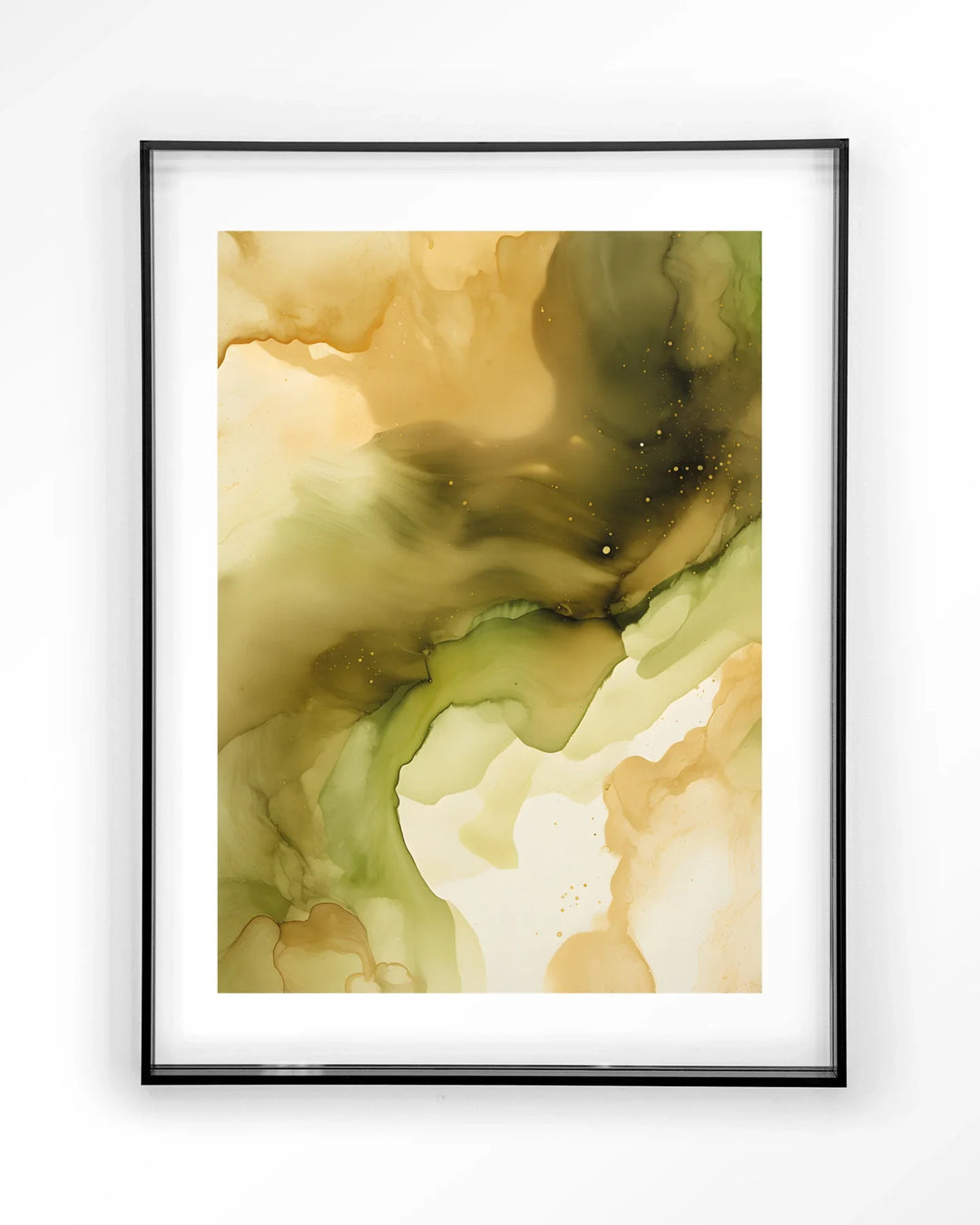Green Flow - Moderne Wanddecoratie | Artprint, Glass Art & Wandkleed