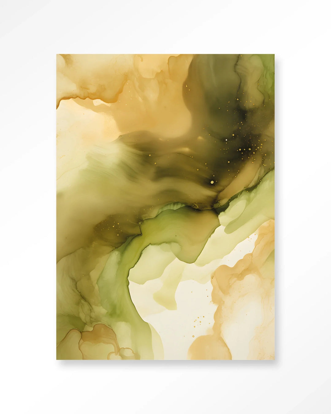 Green Flow - Moderne Wanddecoratie | Artprint, Glass Art & Wandkleed