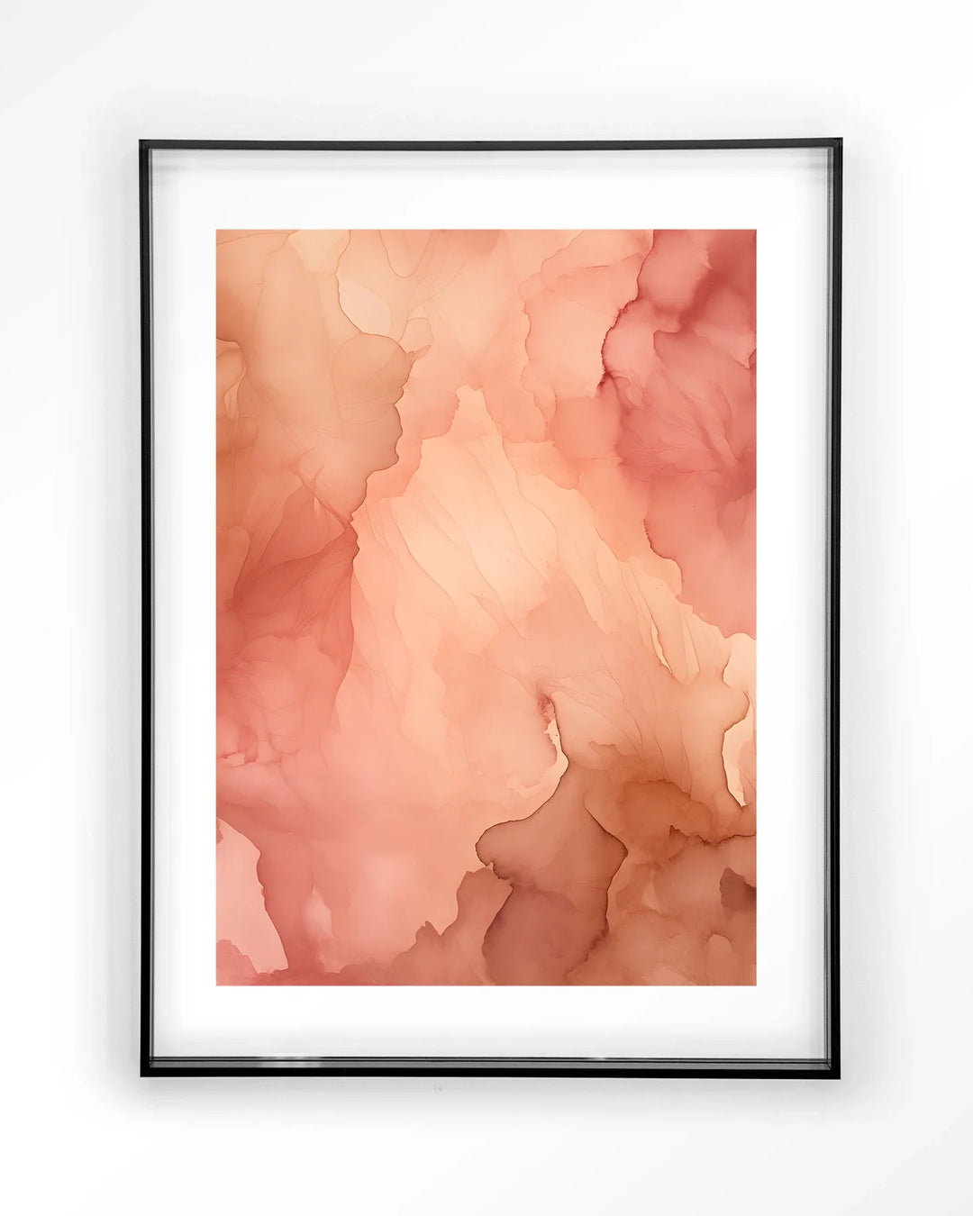 Flowing Pink - Moderne Wanddecoratie | Artprint, Glass Art & Wandkleed