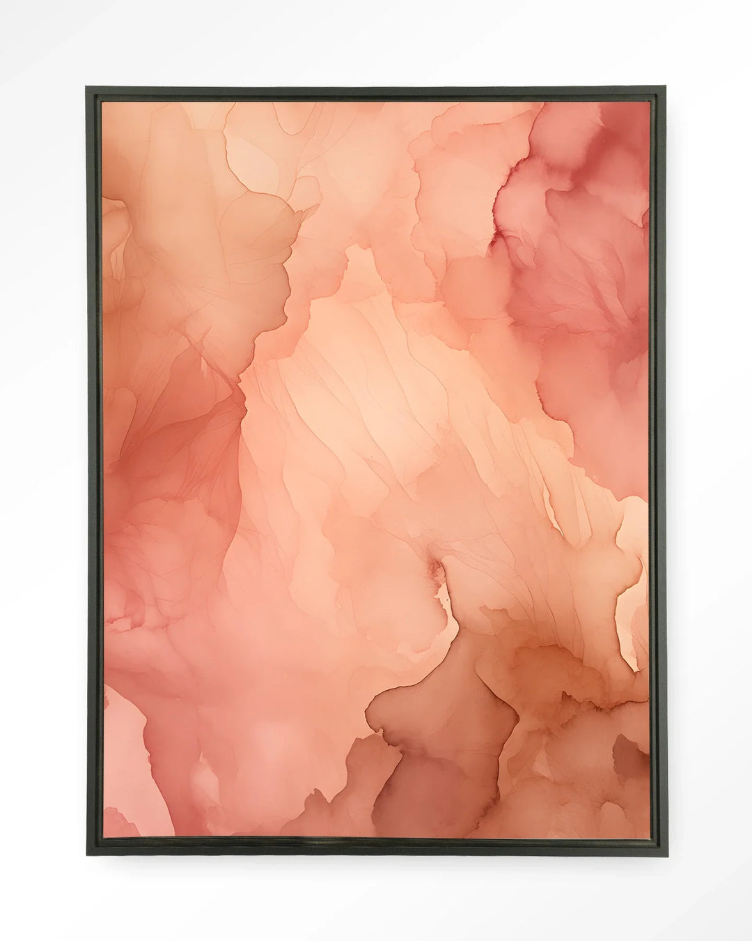 Flowing Pink - Moderne Wanddecoratie | Artprint, Glass Art & Wandkleed