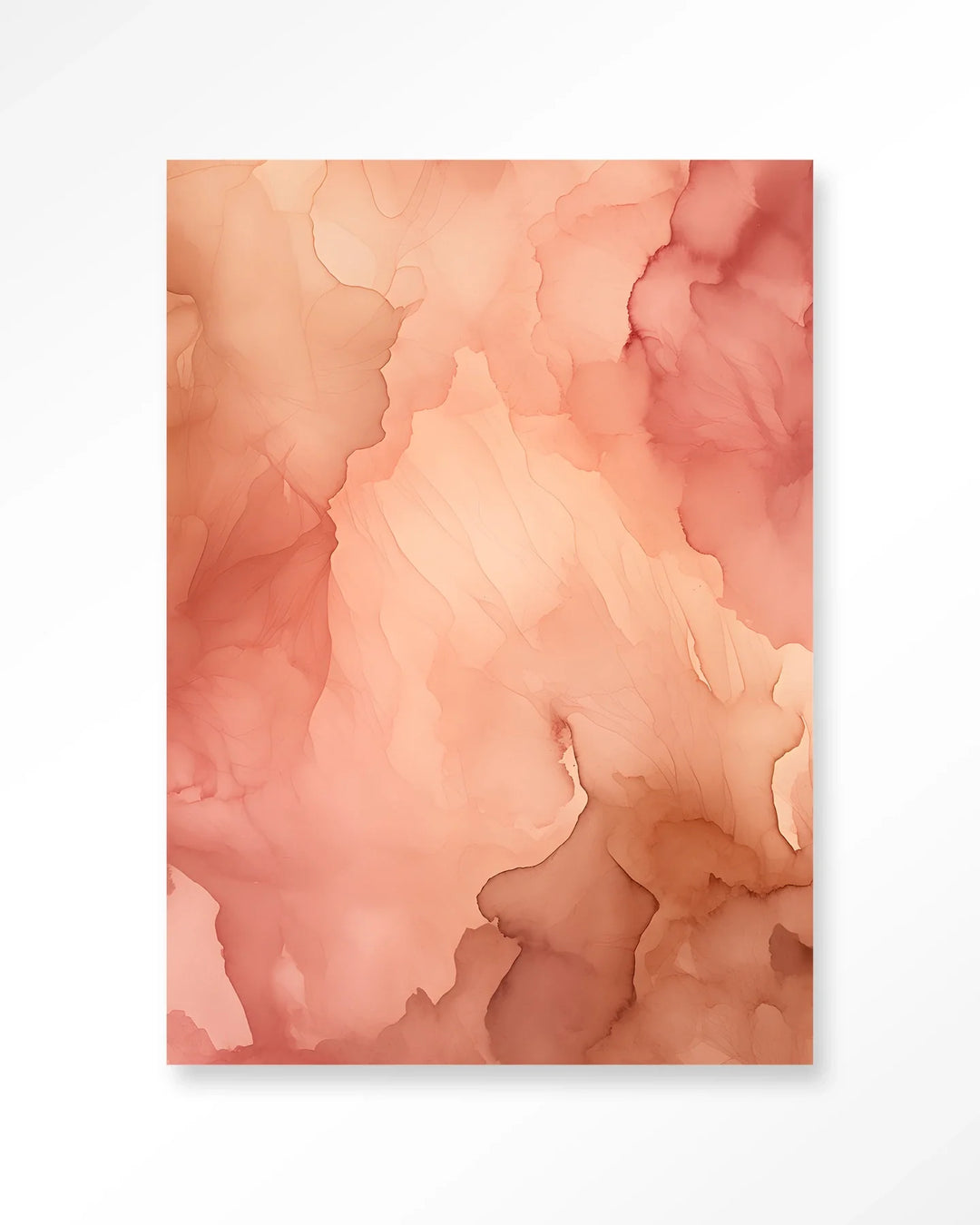 Flowing Pink - Moderne Wanddecoratie | Artprint, Glass Art & Wandkleed