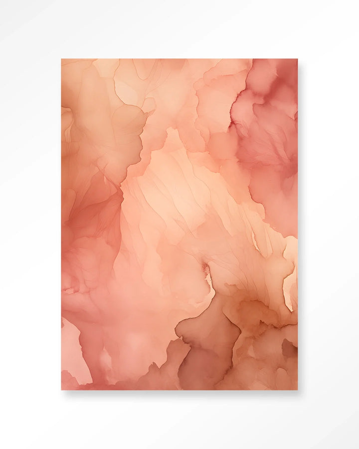 Flowing Pink - Moderne Wanddecoratie | Artprint, Glass Art & Wandkleed