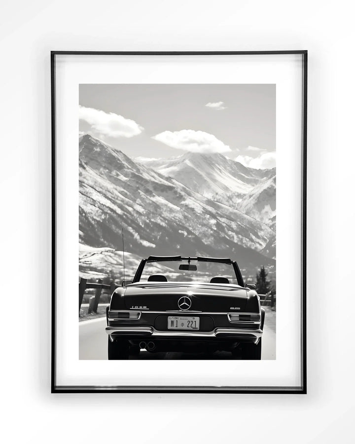 Winter Road - Moderne Wanddecoratie | Artprint, Glass Art & Wandkleed