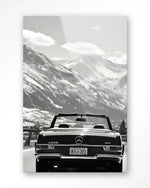 Winter Road - Moderne Wanddecoratie | Artprint, Glass Art & Wandkleed
