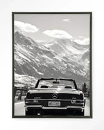 Winter Road - Moderne Wanddecoratie | Artprint, Glass Art & Wandkleed