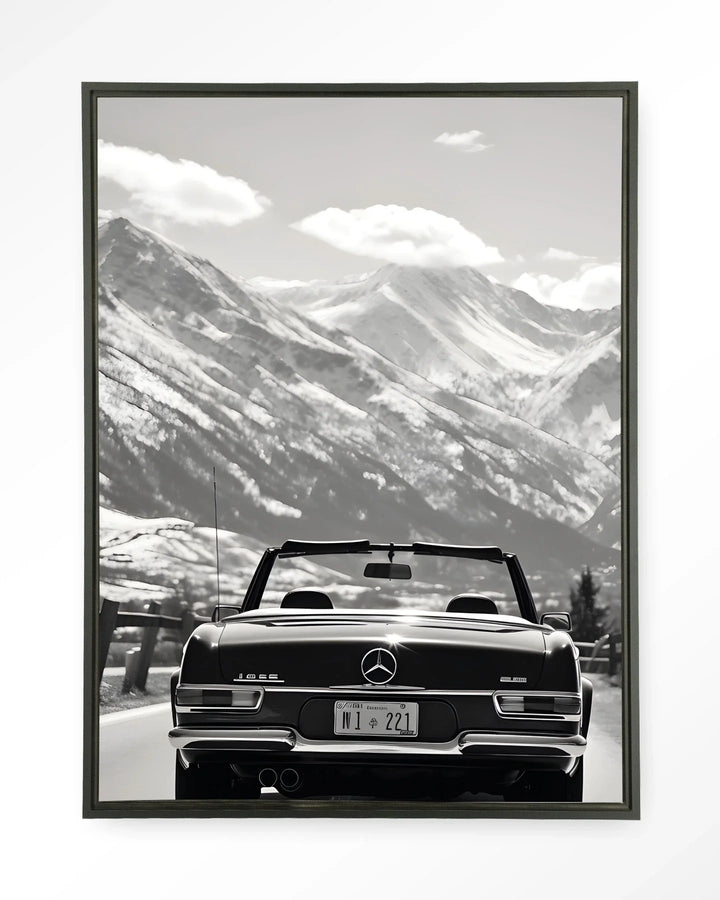 Winter Road - Moderne Wanddecoratie | Artprint, Glass Art & Wandkleed