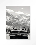 Winter Road - Moderne Wanddecoratie | Artprint, Glass Art & Wandkleed