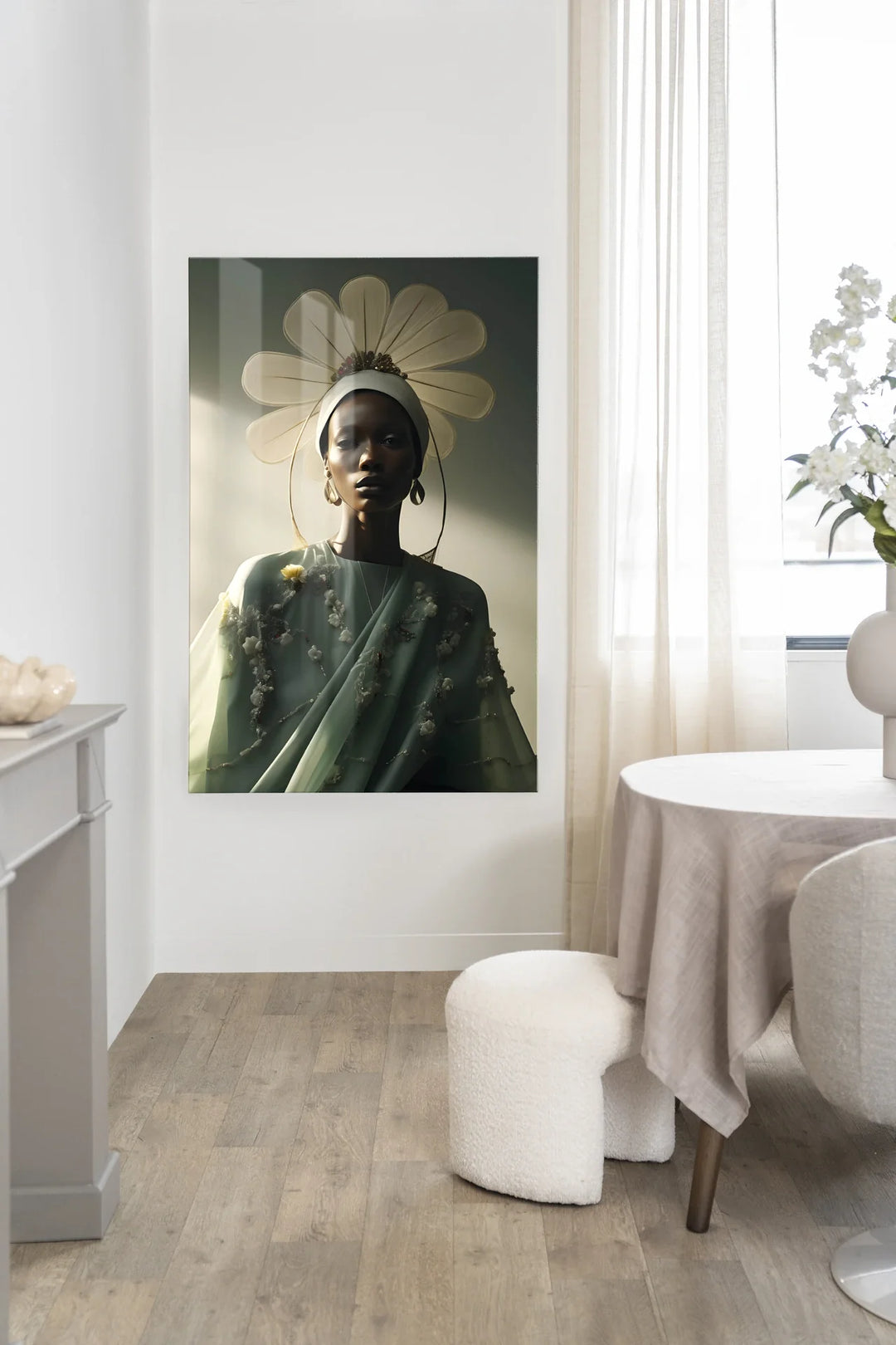 Editorial Flower - Moderne Wanddecoratie | Artprint, Glass Art & Wandkleed