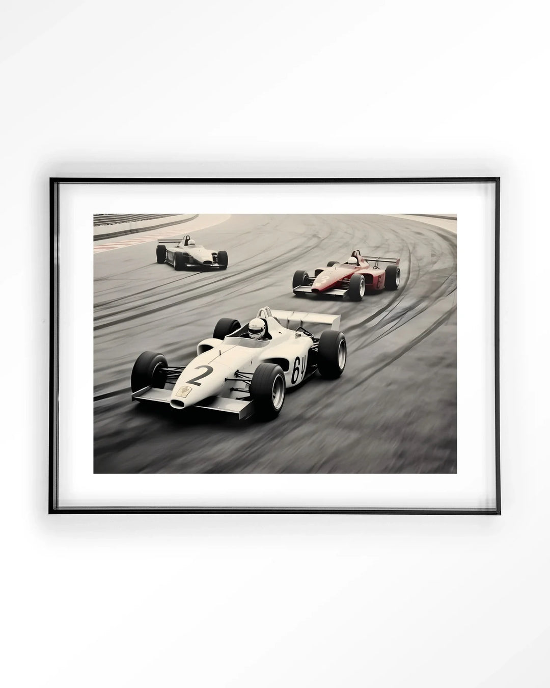 Race Track - Moderne Wanddecoratie | Artprint, Glass Art & Wandkleed