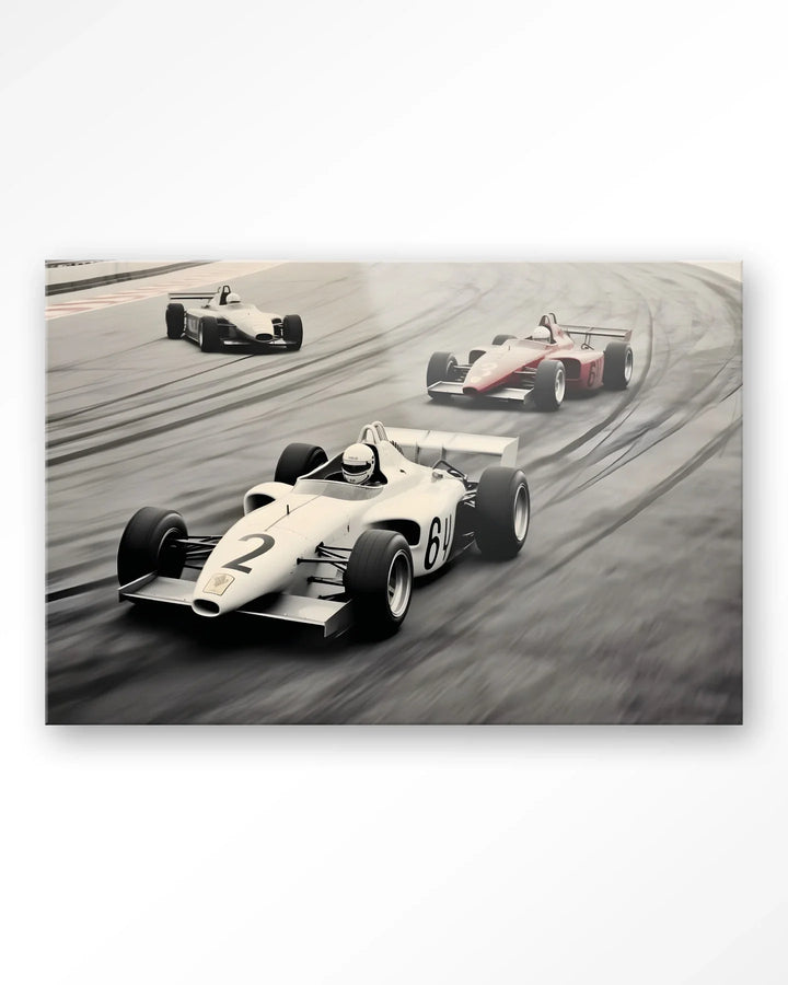 Race Track - Moderne Wanddecoratie | Artprint, Glass Art & Wandkleed