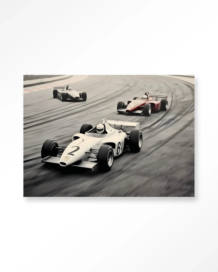 Race Track - Moderne Wanddecoratie | Artprint, Glass Art & Wandkleed