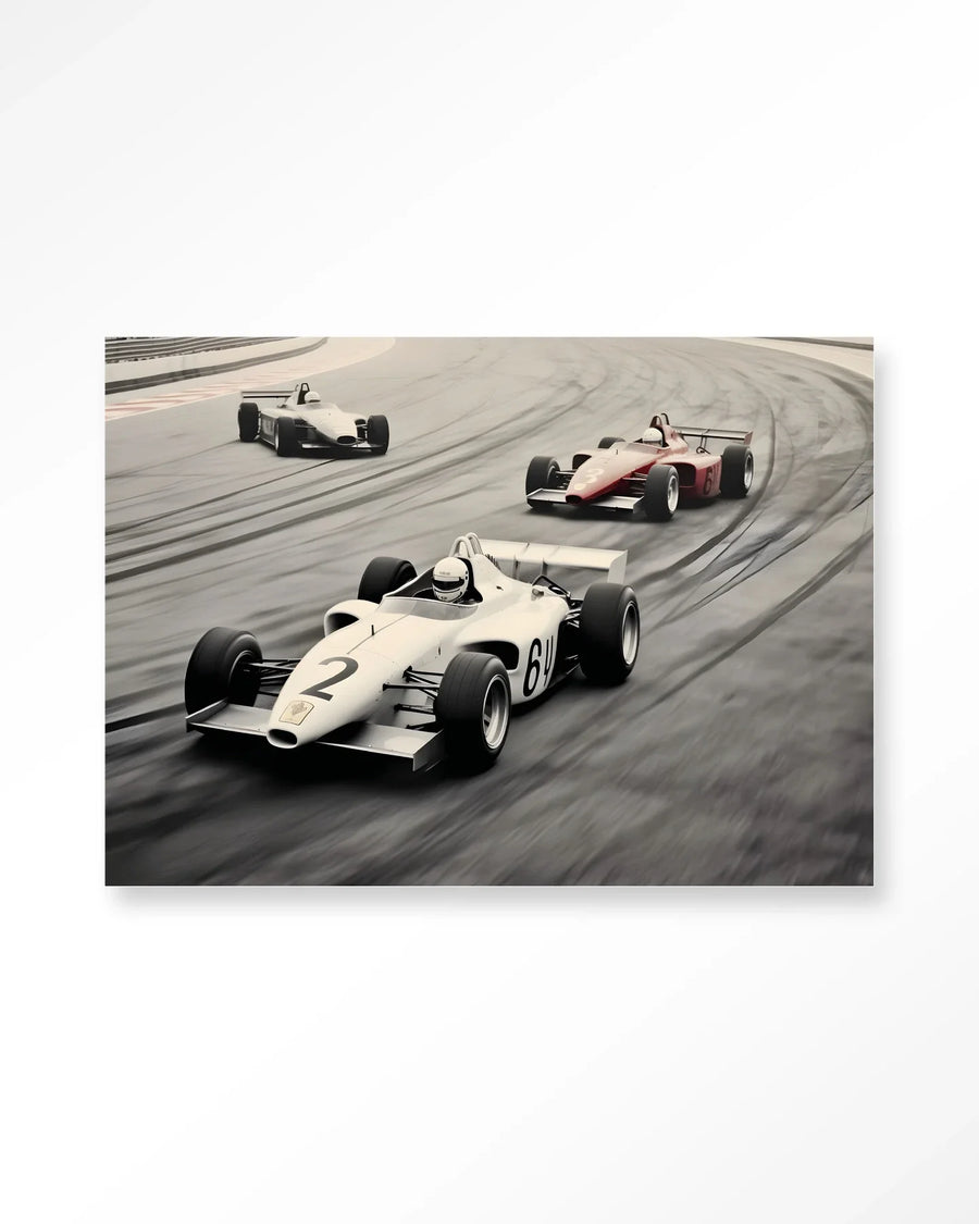 Race Track - Moderne Wanddecoratie | Artprint, Glass Art & Wandkleed