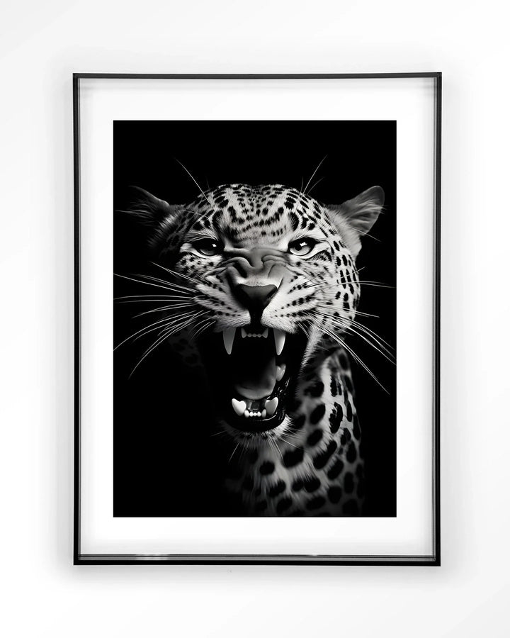 Rawr Cheetah - Moderne Wanddecoratie | Artprint, Glass Art & Wandkleed