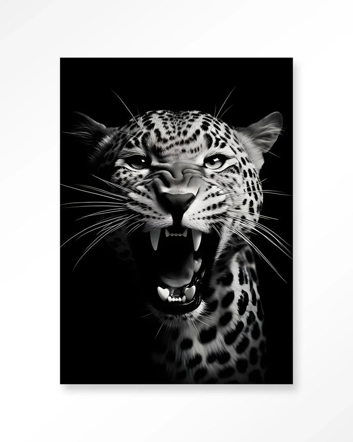 Rawr Cheetah - Moderne Wanddecoratie | Artprint, Glass Art & Wandkleed