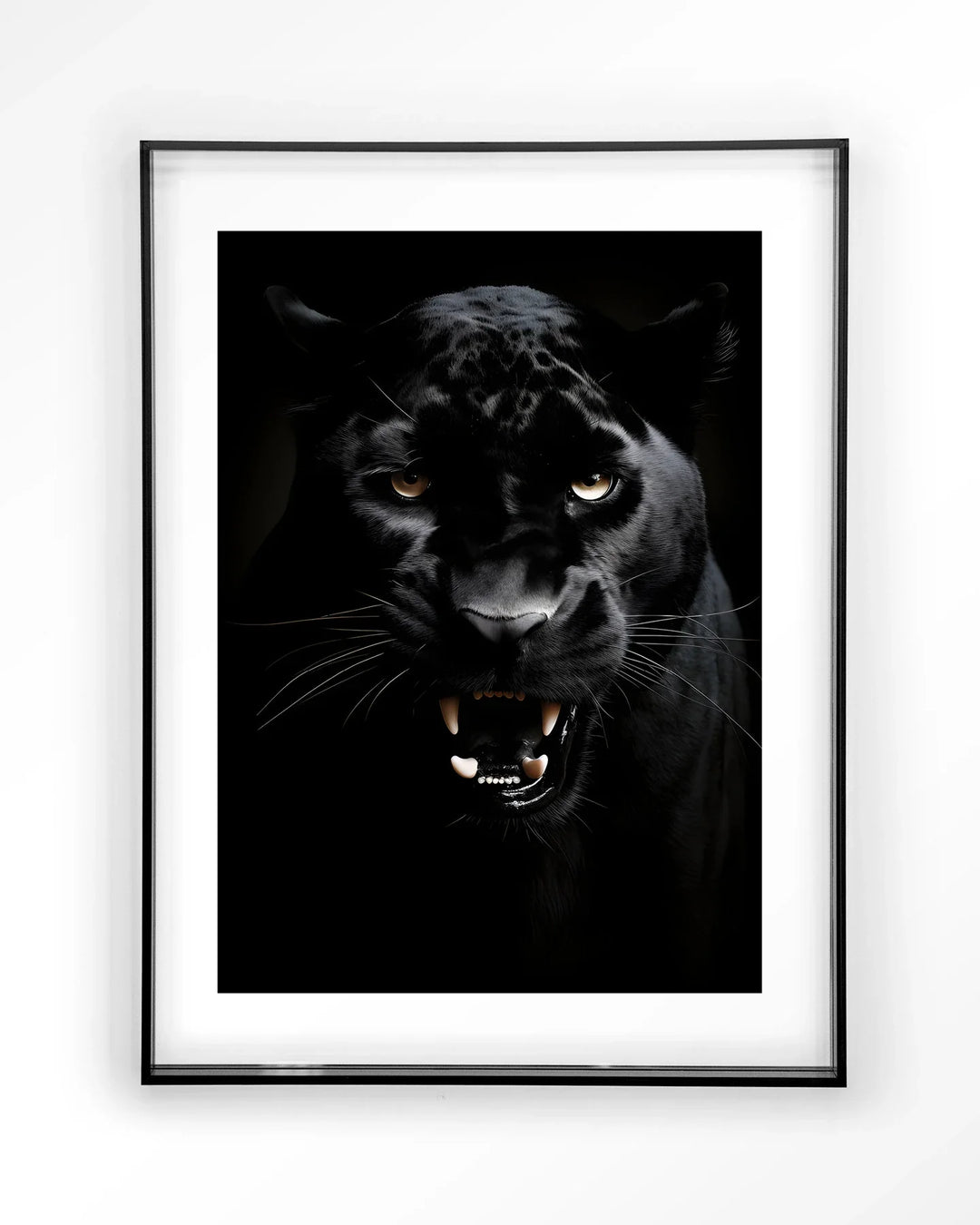 Rawr Panther - Moderne Wanddecoratie | Artprint, Glass Art & Wandkleed