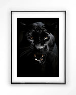 Rawr Panther - Moderne Wanddecoratie | Artprint, Glass Art & Wandkleed