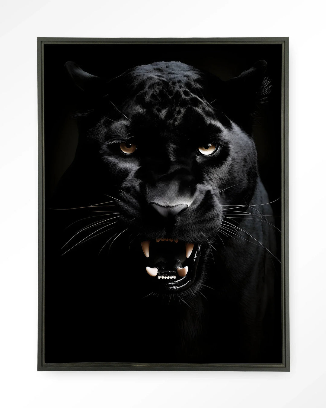 Rawr Panther - Moderne Wanddecoratie | Artprint, Glass Art & Wandkleed