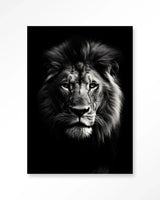 Mighty Lion - Moderne Wanddecoratie | Artprint, Glass Art & Wandkleed