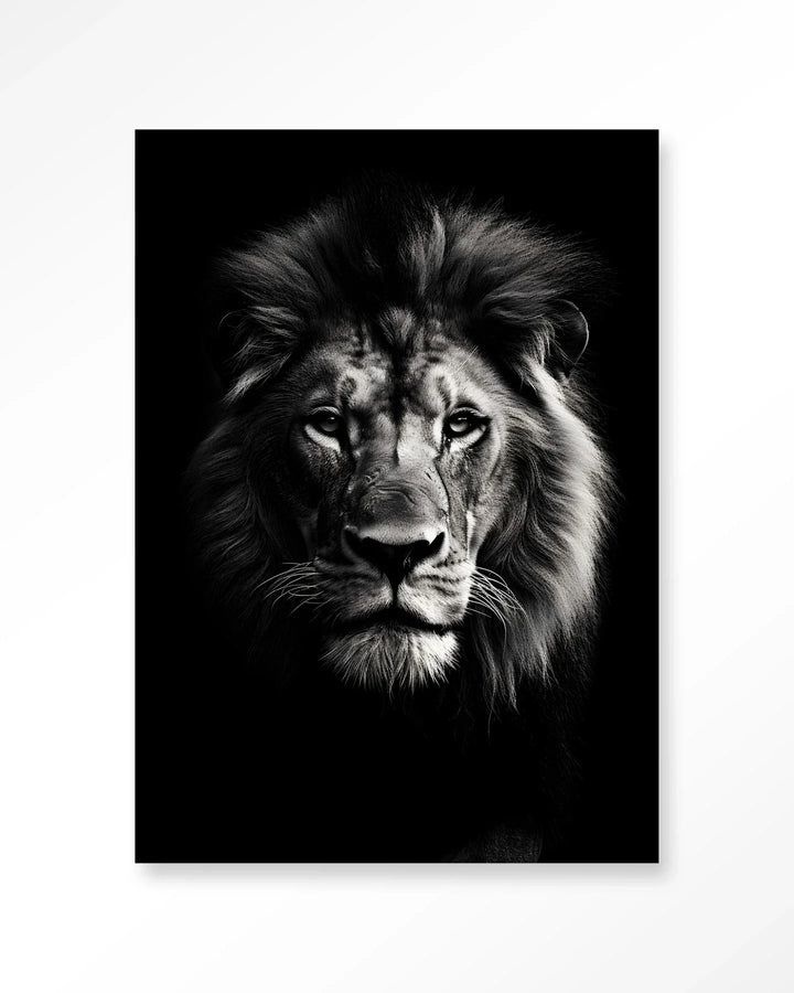 Mighty Lion - Moderne Wanddecoratie | Artprint, Glass Art & Wandkleed