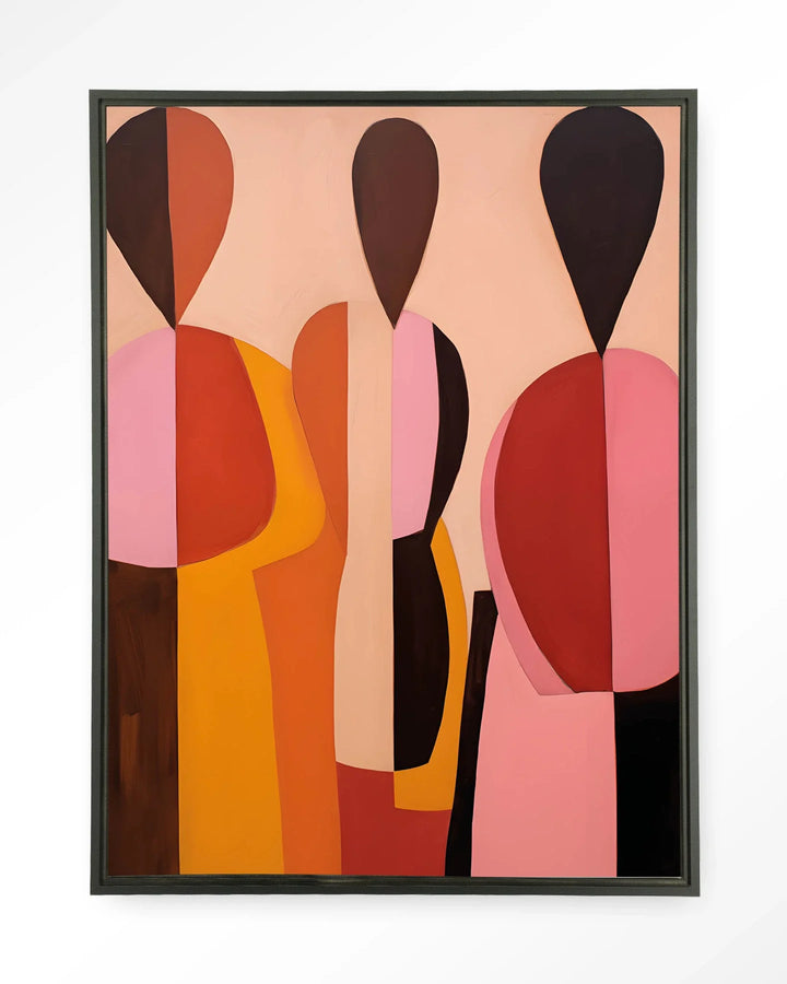 Silhouettes - Moderne Wanddecoratie | Artprint, Glass Art & Wandkleed