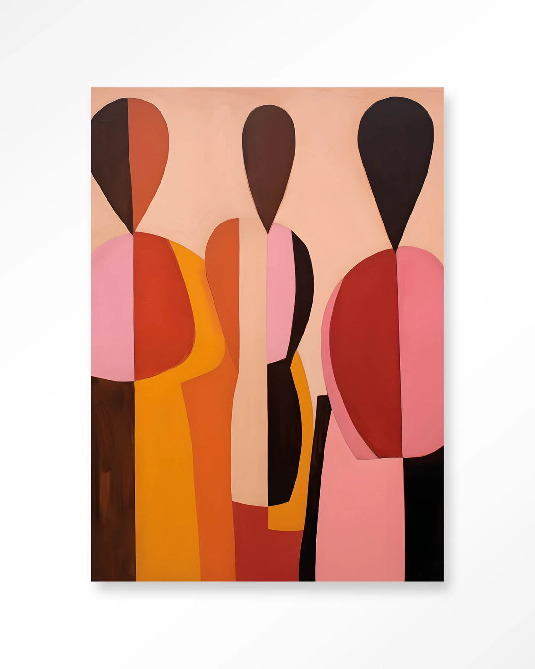 Silhouettes - Moderne Wanddecoratie | Artprint, Glass Art & Wandkleed