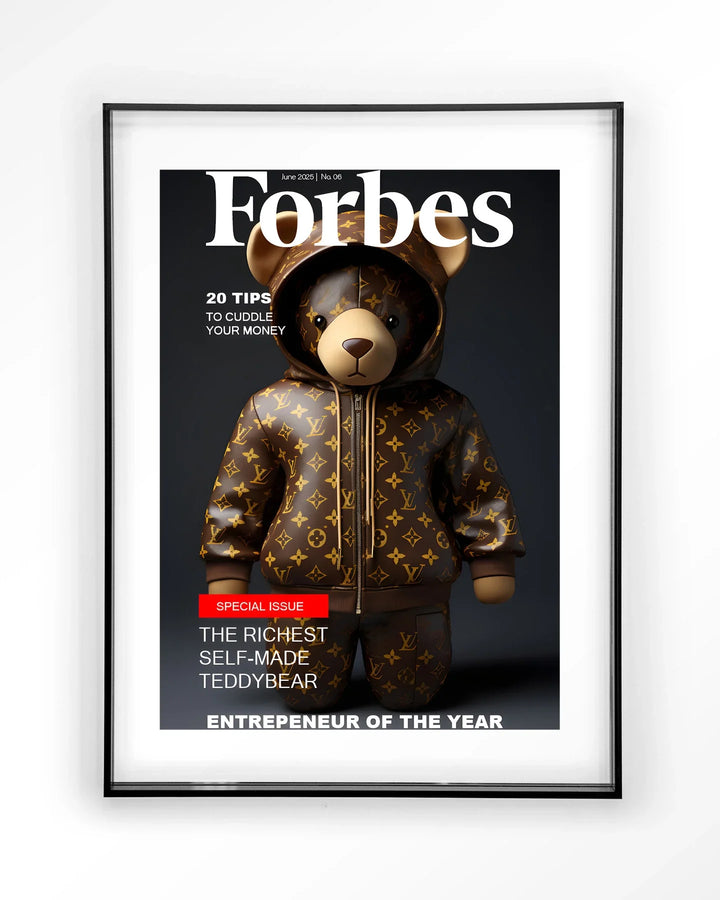 Selfmade Teddybear - Moderne Wanddecoratie | Artprint, Glass Art & Wandkleed