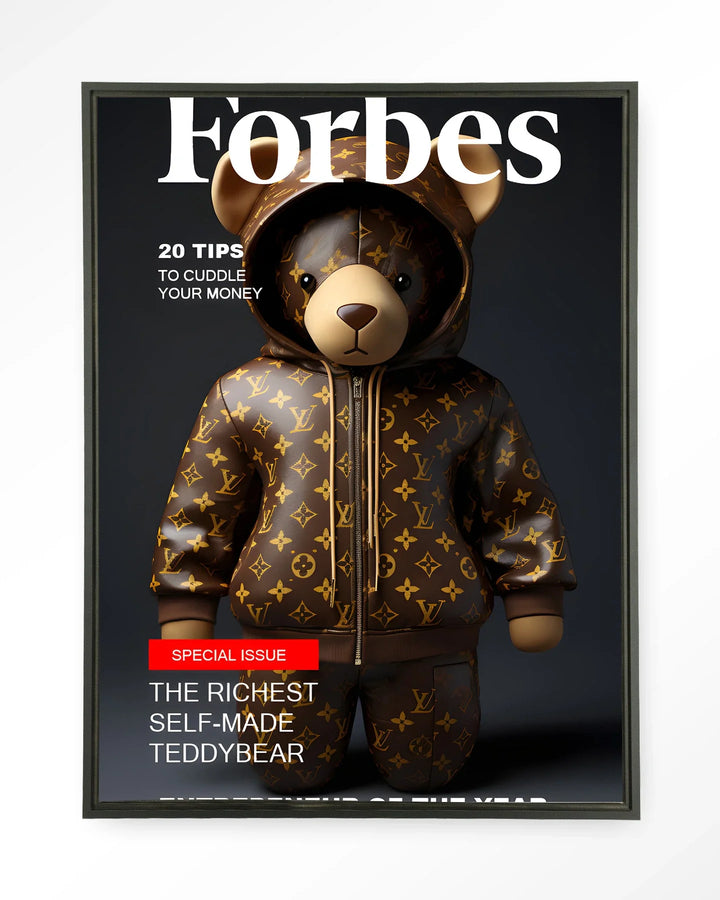 Selfmade Teddybear - Moderne Wanddecoratie | Artprint, Glass Art & Wandkleed