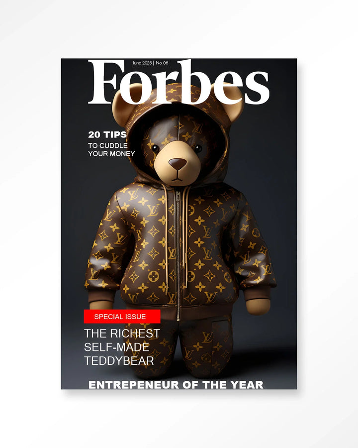 Selfmade Teddybear - Moderne Wanddecoratie | Artprint, Glass Art & Wandkleed