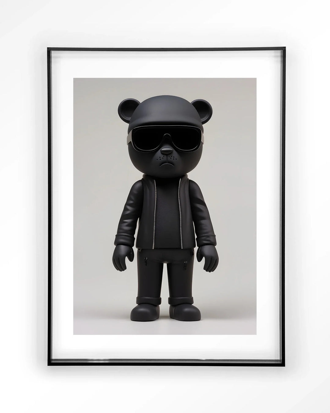 Security Bear - Moderne Wanddecoratie | Artprint, Glass Art & Wandkleed