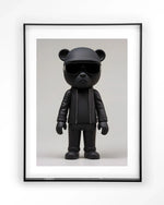 Security Bear - Moderne Wanddecoratie | Artprint, Glass Art & Wandkleed
