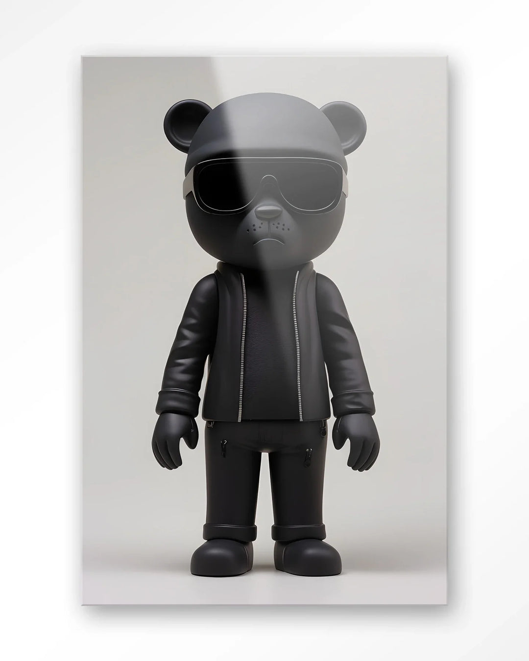 Security Bear - Moderne Wanddecoratie | Artprint, Glass Art & Wandkleed