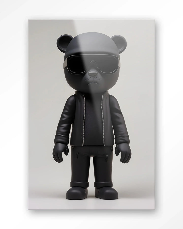 Security Bear - Moderne Wanddecoratie | Artprint, Glass Art & Wandkleed