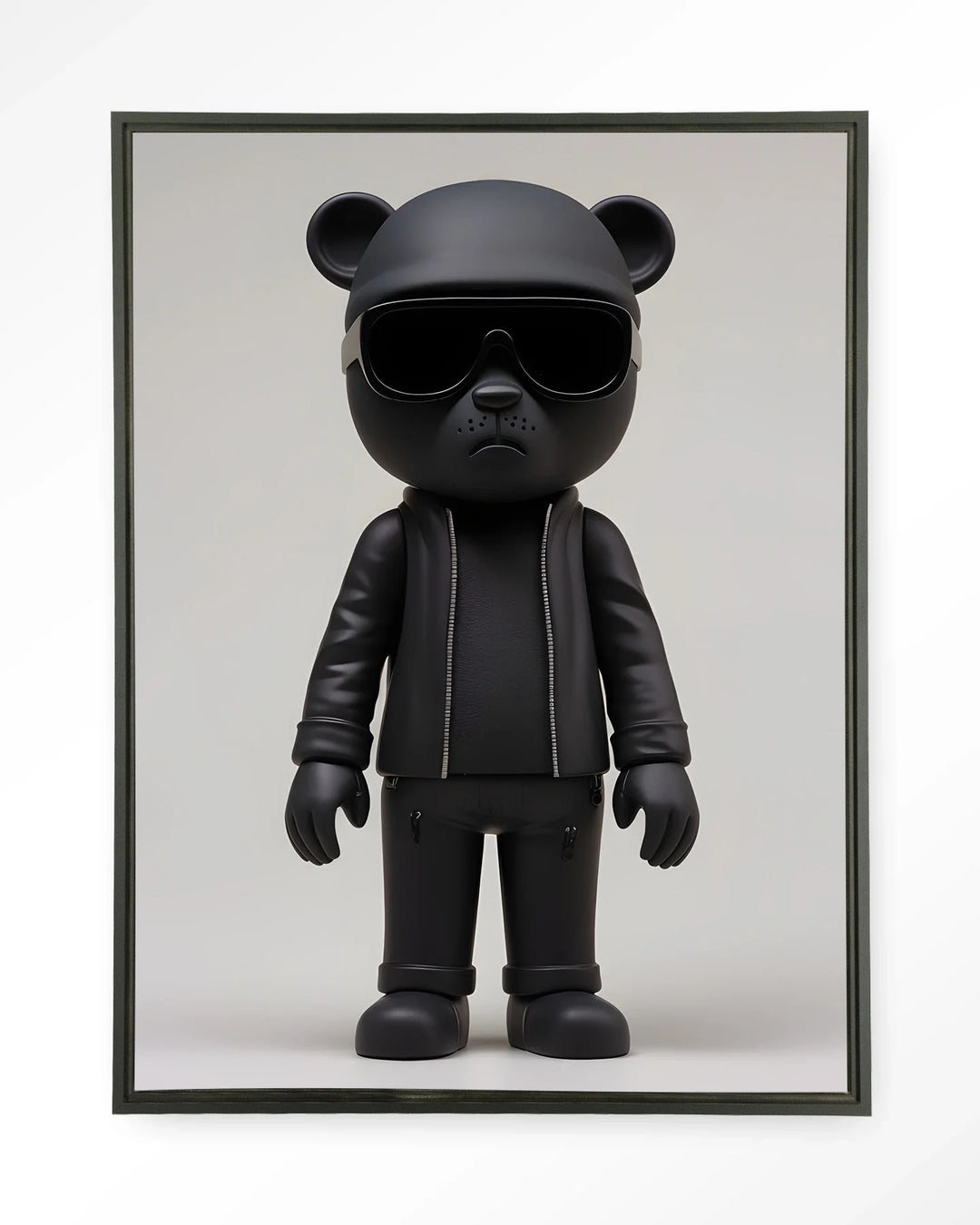 Security Bear - Moderne Wanddecoratie | Artprint, Glass Art & Wandkleed