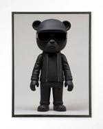 Security Bear - Moderne Wanddecoratie | Artprint, Glass Art & Wandkleed