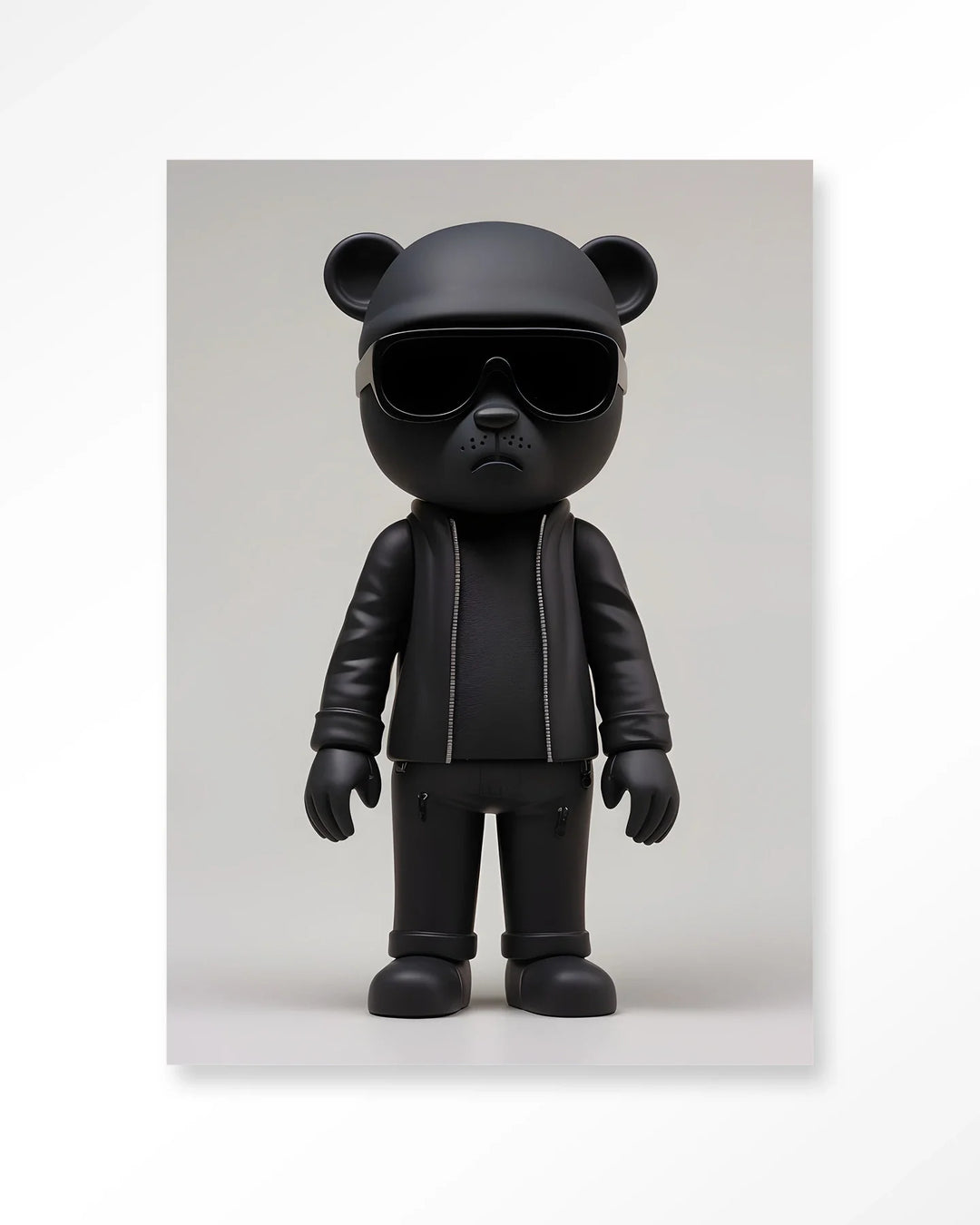 Security Bear - Moderne Wanddecoratie | Artprint, Glass Art & Wandkleed