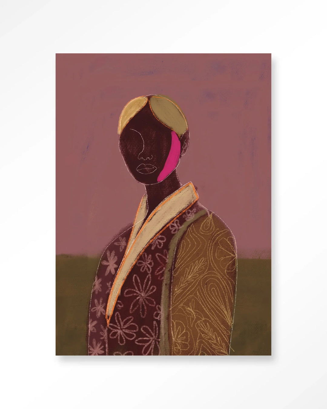 Silhouette Lady 10 - Moderne Wanddecoratie | Artprint, Glass Art & Wandkleed