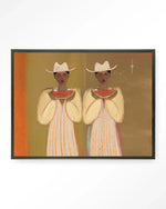 Watermelon Girl - Moderne Wanddecoratie | Artprint, Glass Art & Wandkleed