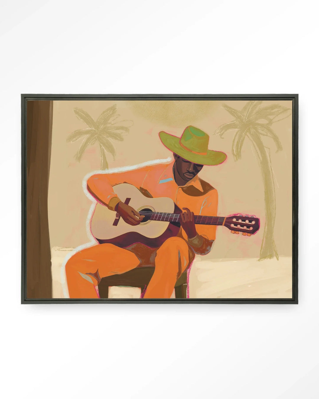 Musician 2 - Moderne Wanddecoratie | Artprint, Glass Art & Wandkleed