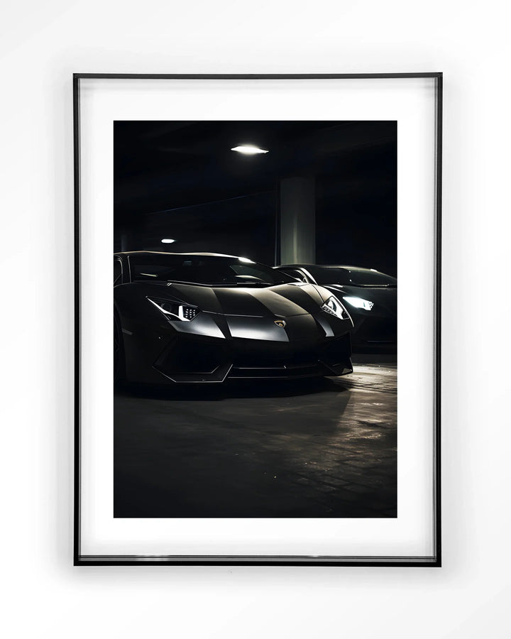 Luxury Garage - Moderne Wanddecoratie | Artprint, Glass Art & Wandkleed