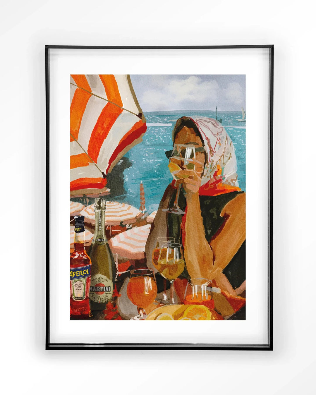 Aperol o’clock - Moderne Wanddecoratie | Artprint, Glass Art & Wandkleed