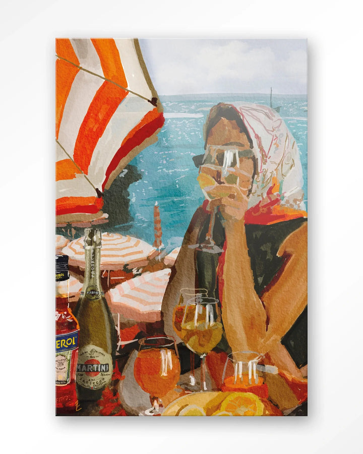 Aperol o’clock - Moderne Wanddecoratie | Artprint, Glass Art & Wandkleed