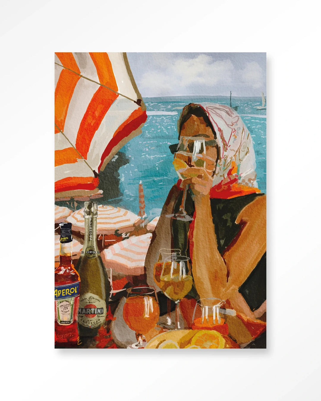 Aperol o’clock - Moderne Wanddecoratie | Artprint, Glass Art & Wandkleed